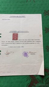 Staré listiny rodiny R.Morica. - 5
