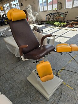 Elektricke pedikérské křeslo AKCE černo žluté - 5