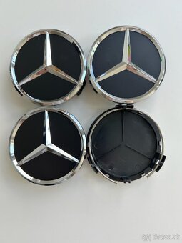Mercedes Benz 75mm stredove krytky - 5