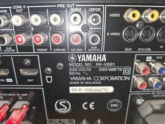 yamaha av receiver rx v661 - 5