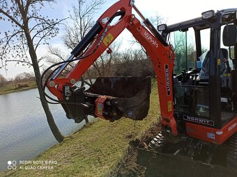 Zemné práce mini bagrom okolie NR - 5