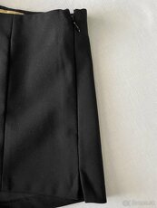 H&M Elegantné čierne šortky s vysokým pásom veľkosť 36 - 5