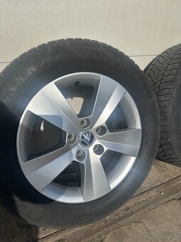 5x112xr16 4x originálne disky Škoda R16 - 5