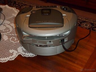 Predám rádiomagnetofón s CD Philips AZ1101 - 5