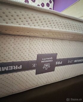 BOXSPRING Luxusná manželská posteľ: 200 cm x 200 cm, - 5