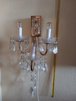 Nástenná krištáľová lampa - 5