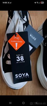 Dámske zateplené nové  tenisky - 5