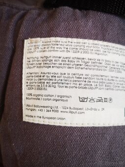 Predám ergonomický nosič Liliputi. - 5