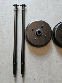 Škoda 120 bubon brzd.zad.+ poloos škoda 120M dlhá. - 5
