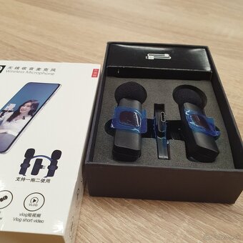 Bezdrotový 2.4G mikrofonný systém K9 - 5