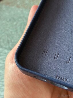 Mujjo Wallet case fullgrain leather iPhone 15 Pro Max - 5