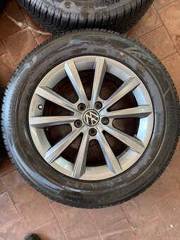 5x122 R17 originál aludisky Volkswagen - 5