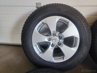 TOYOTA RAV4 zimné alu disky 5x114,3 R17+ 225/65/17 nepou - 5
