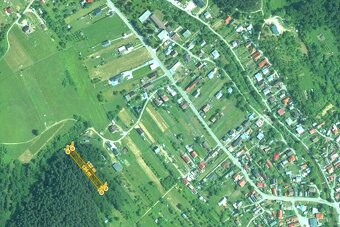 Na predaj rekreačný lesný pozemok - Brvnište. - 5