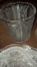 Brúsené sklo. RETRO. - 5