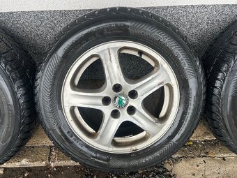 Zimná sada koles 195/65r15 5x100 - 5