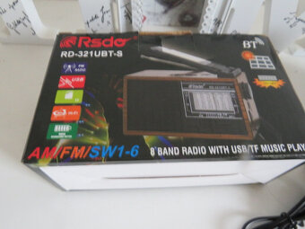 Predam nove,male radio RD-321UBT-lampas-SOLAR - - 5