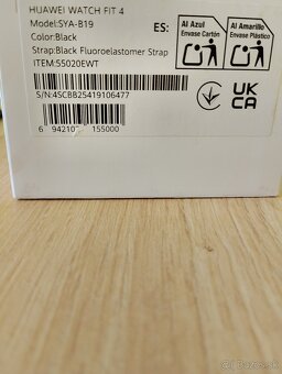 Hodinky Huawei watch fit 4 - 5
