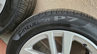 Original Audi 18" disky s letnými pneu Pirreli 225/55 R18 4 - 5