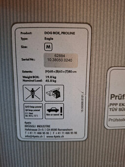Klietka, prepravka pre psa DOGBOX, PROLINE Eagle M - 5