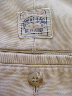 Pánske vintage chino šortky Ralph Lauren a Fitch - 5