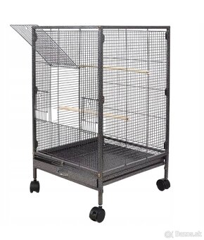 Klietka pre vtáky 46x46x80 nová - 5