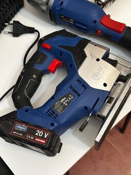 Sada AKU náradia Scheppach (+ 4x bateria a rychlonabijacka) - 5