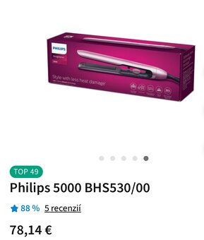Nová žehlička na vlasy Philips - 5