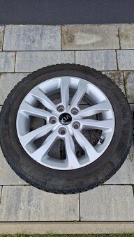 Originál disky Kia Ceed 6,5Jx16H2 R16 s pneu a TPMS - 5