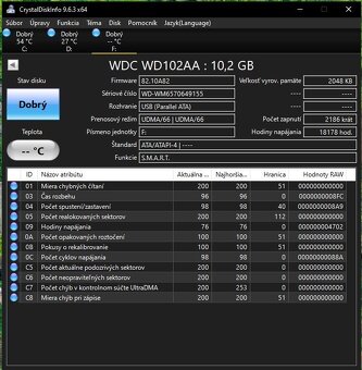 Western Digital 10,2GB - 5
