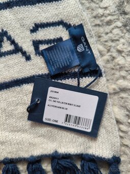 Pánsky vlnený šál Gant - 5