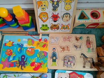 Montessori drevené hračky - 5