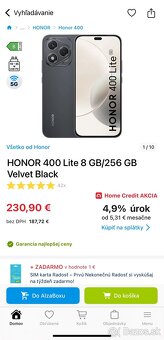 Nezobaleny Honor 400 Lite - 5