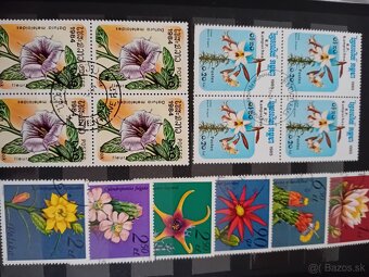 Známky v téme flora v albume - 5