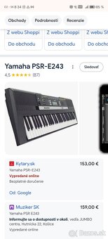 yamaha psr e243 - 5