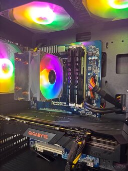 Herný PC i7 + GTX 1660 Gaming OC – 24GB RAM – RGB - 5