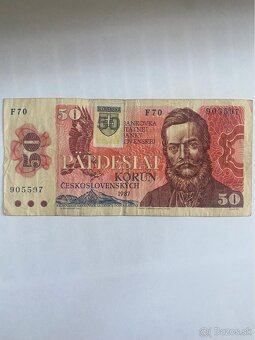 Zberateľské bankovky – 20 Kčs, 50 Kčs, 200 Sk - 5