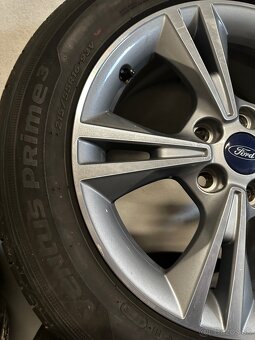 5x108 R16 7J ET50 Ford + letné 215/55 R16 Hankook - 5