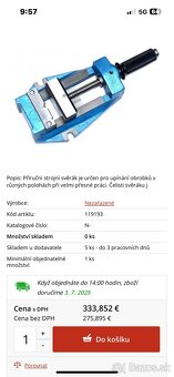 Strojný zverák Strojtex PS 100 - 5
