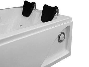 M-SPA - 0205 Pravá kúpeľňová vaňa s hydromasážou 170 x 115 x - 5
