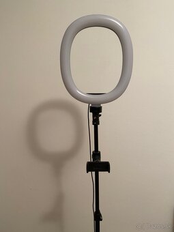 LED Ring light so statívom 3 svetlá - 5