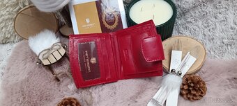 Červená peňaženka PeTerson .. - 5