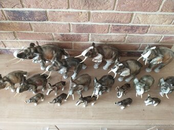 slon, slony, sloníci royal dux, kameň ónyx - 5