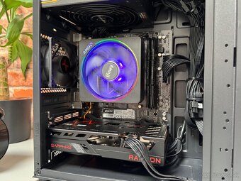 Ryzen 5 1600\16GB\RX 6500XT\SSD\530W Zdroj - 5