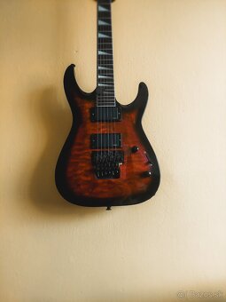 Elektrická gitara Jackson+kombo marshall - 5