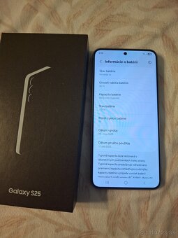 Samsung galaxy S25 5g silver 8/256gb v top stave v zaruke - 5