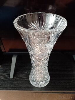 Krištáľová váza Crystal Bohemia výška 25 cm - 5