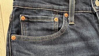 Nové pánske,kvalitné džínsy LEVIS 502 - veľkosť 33/32 - 5