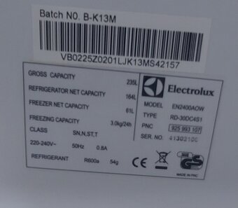 Predám chladničku elektrolux - 5
