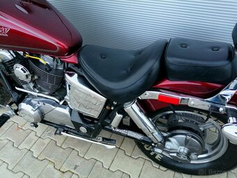 HONDA SHADOW VT1100 V TWIN, / KRÁSNY originál stav, - 5